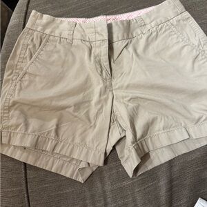 J. Crew Tan Bermuda Shorts Classic Style